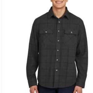 Chaps Men’s Plaid Flannel Shirt | Soft Knit | Big & Tall (S-4XL) | NWT
